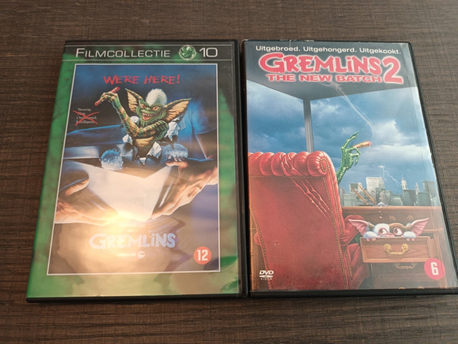 dvd Gremlins 1 en 2, Ophalen of Verzenden, Zo goed als nieuw
