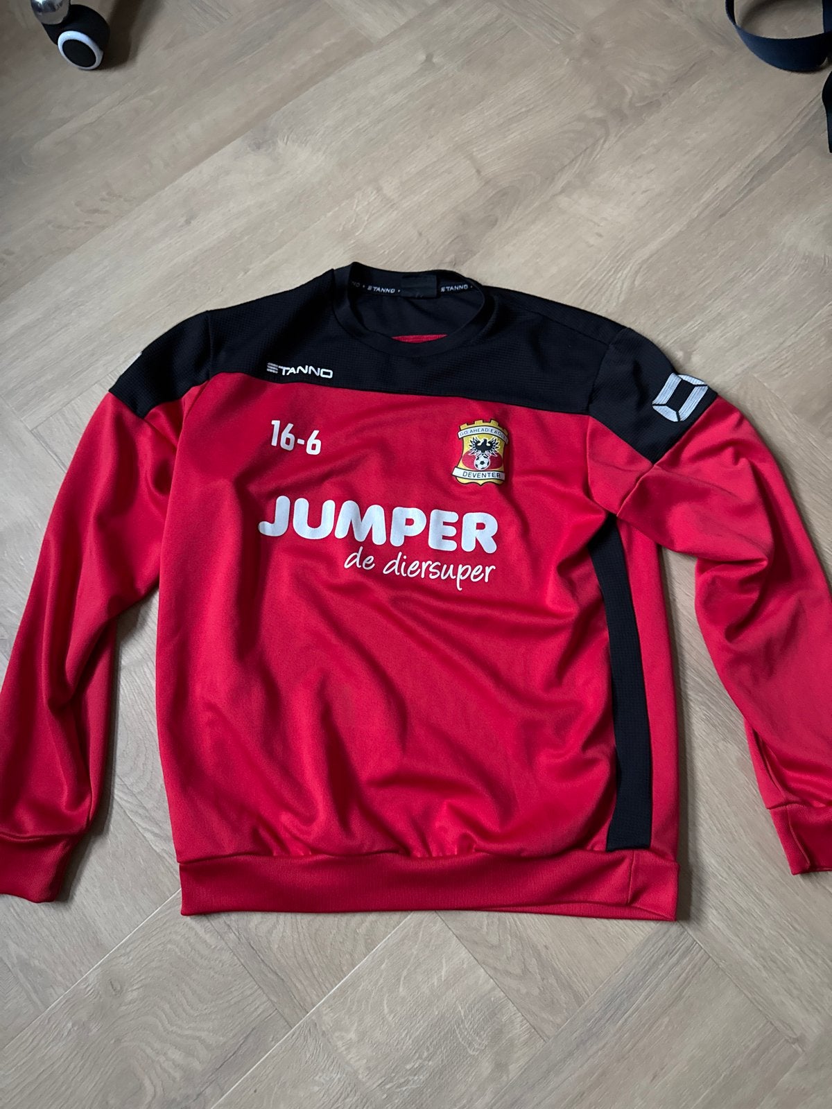 Go Ahead Eagles Trainingssweater Maat L - Als Nieuw, Maat L, Verzenden, Zo goed als nieuw, Shirt