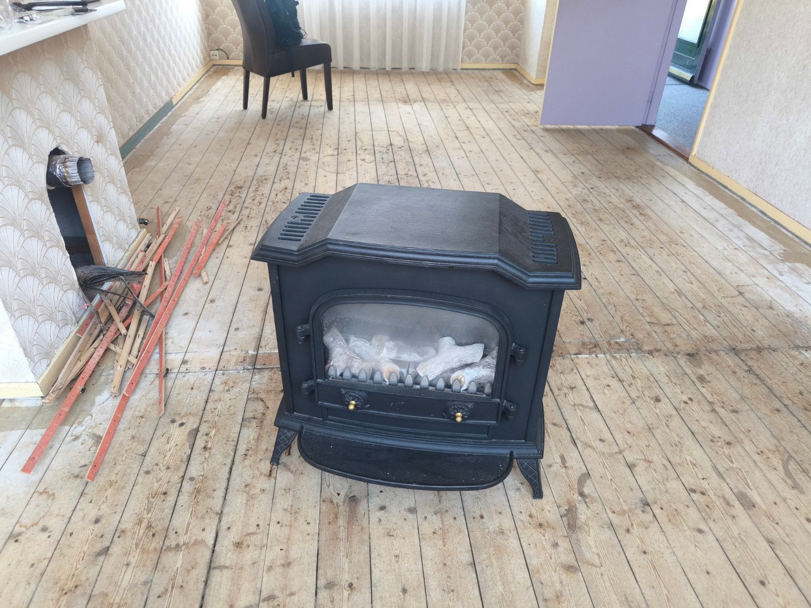 thermocet gaskachel, Ophalen, Gebruikt, Vrijstaande haard, Gashaard