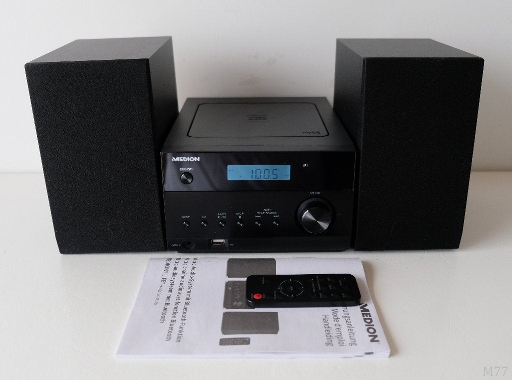 Medion MD43728 Micro Set (Bluetooth/USB), Overige merken, Gebruikt, Tuner of Radio, Ophalen of Verzenden