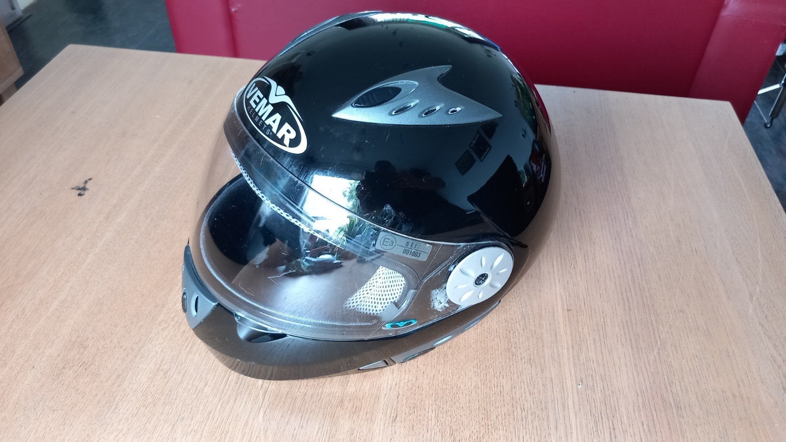 Vemar Kinderhelm XXXS - Zwart, Overige merken, XXS, Jethelm, Ophalen of Verzenden