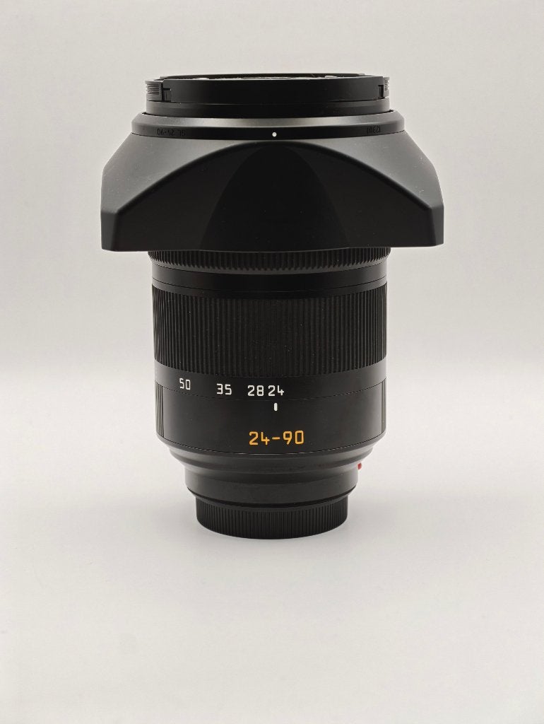 Leica Vario-Elmarit-SL 24-90mm f/2.8-4 ASPH, L-mount, Zo goed als nieuw, Leica, Zonnekap