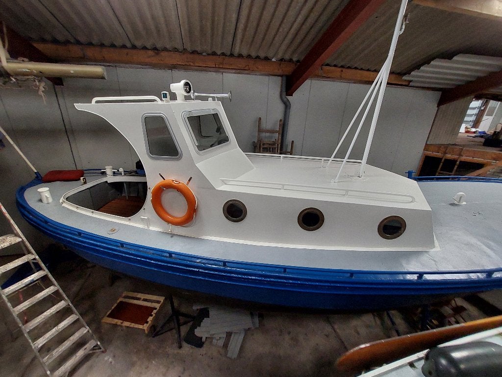 loodsboot 9 m, Watersport en Boten, Beroepsscheepvaart, Zo goed als nieuw, Overige typen, Minder dan 100 pk, Minder dan 10 meter