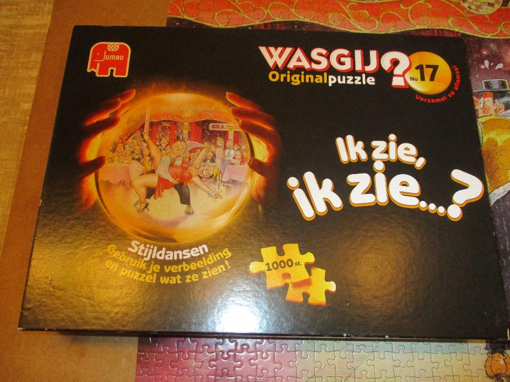 Jumbo Wasgij Original Puzzle No 17 Stijldansen, Ophalen, 500 t/m 1500 stukjes, Zo goed als nieuw, Legpuzzel