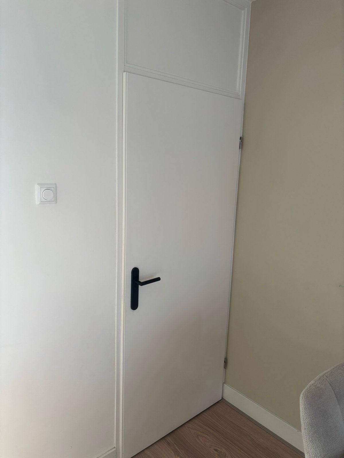 Opdek branddeur 83x201,5 cm inclusief deurbeslag, Ophalen, Gebruikt, 80 tot 100 cm, Binnendeur