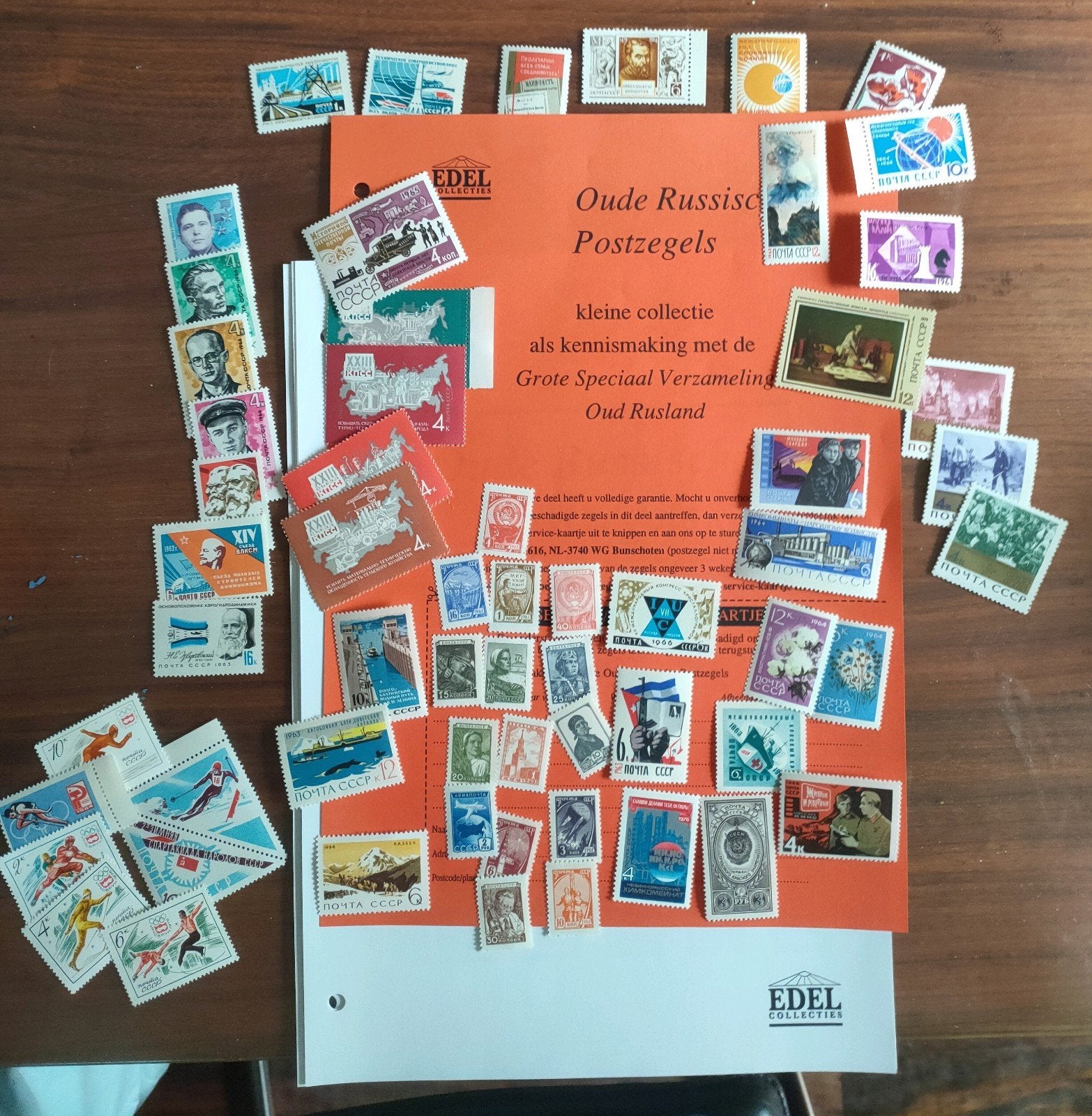59 ongelopen Oude Russische Postzegels, Ophalen of Verzenden, Overige landen