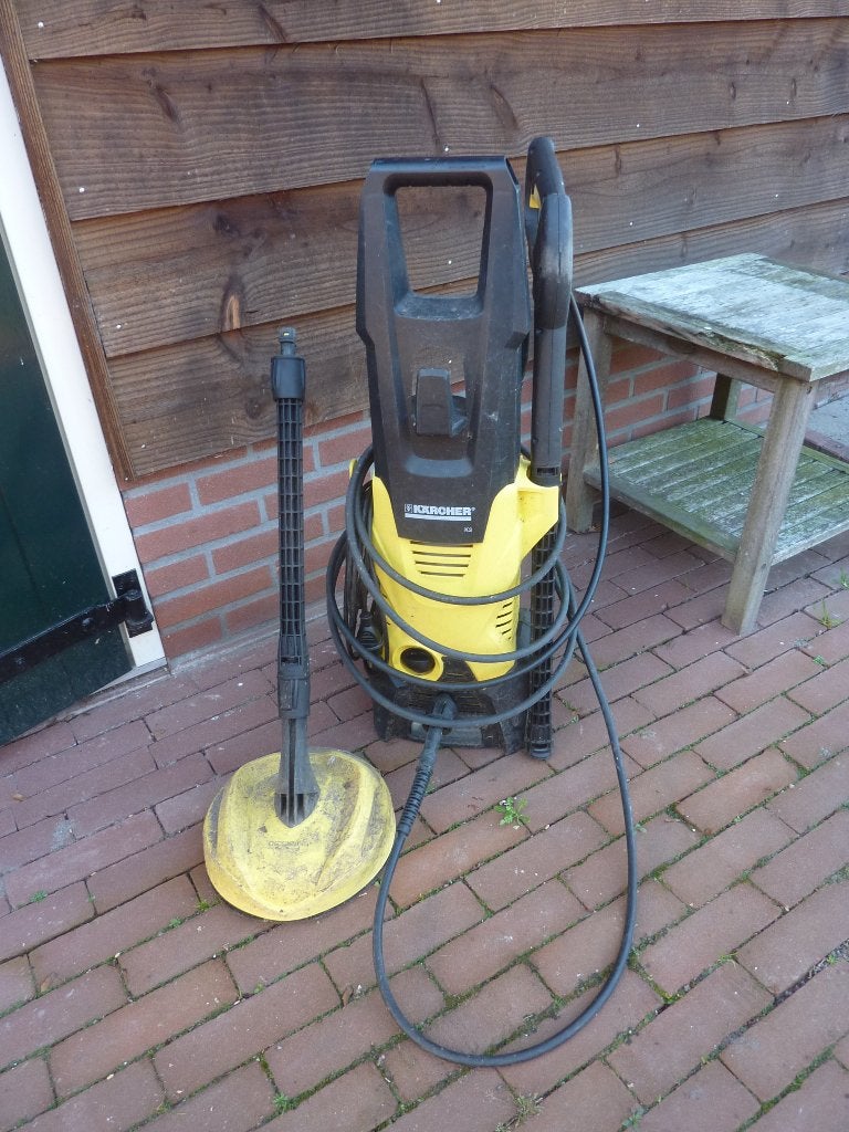 Karcher K3 hogedruk reiniger, Tuin en Terras, Hogedrukreinigers, Ophalen, Gebruikt, Met autostop en -start, Karcher terras reiniger