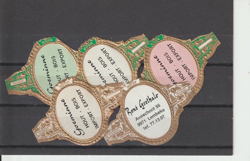 klassiek Maldegem 183   sigarenbanden, Verzamelen, Ophalen of Verzenden, Zo goed als nieuw, Sigarenbandjes