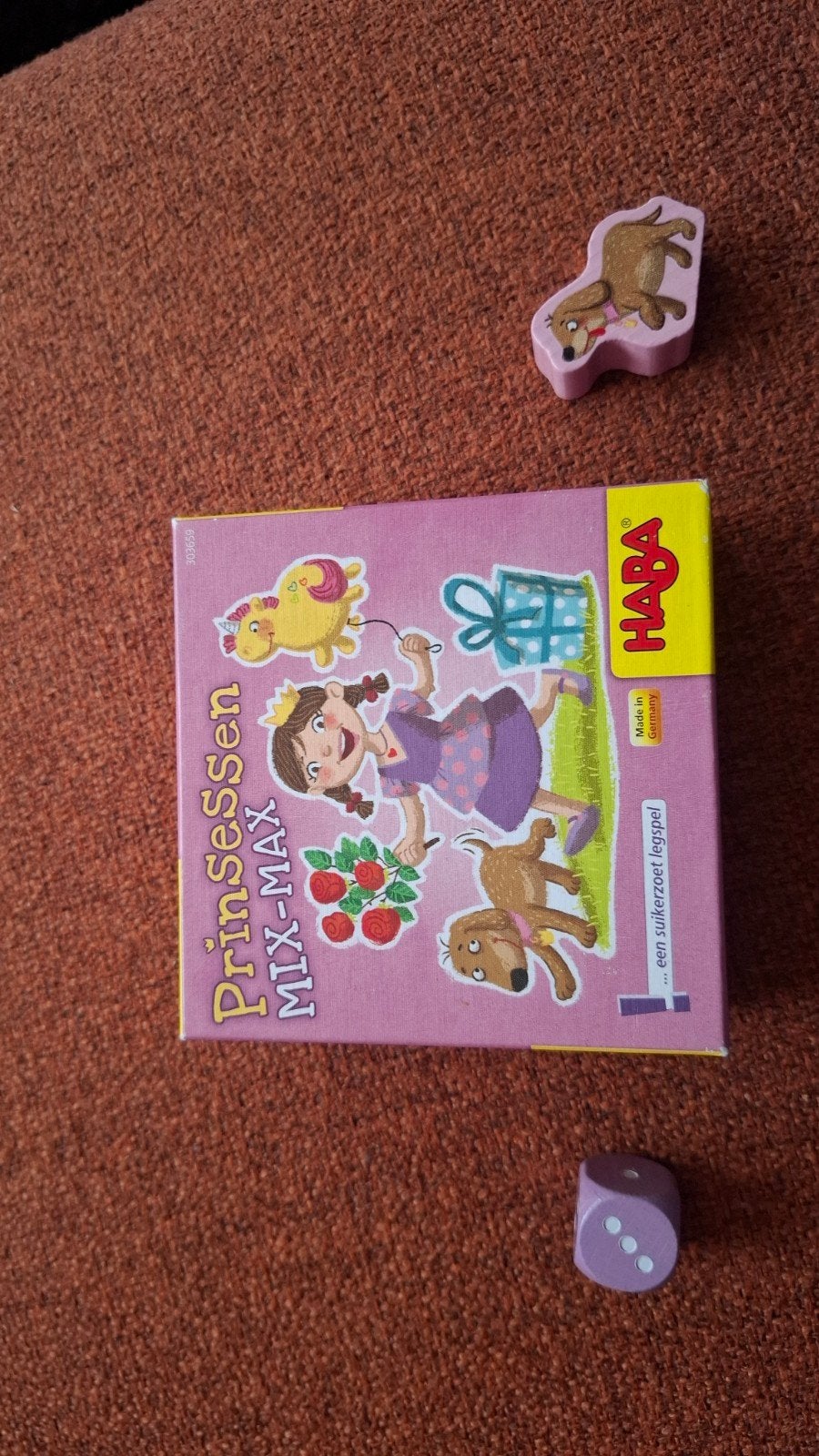 HABA Prinsessen Mix-Max Bordspel, Een of twee spelers, Ophalen of Verzenden, Gebruikt, HABA