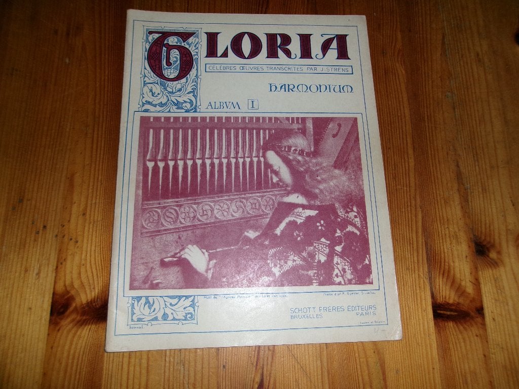Gloria album 1 - j. Strens, Muziek en Instrumenten, Bladmuziek, Orgel, Gebruikt, Klassiek, Ophalen of Verzenden