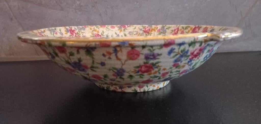 Antieke Royal Winton Schaal - Old Cottage Chintz, Ophalen of Verzenden