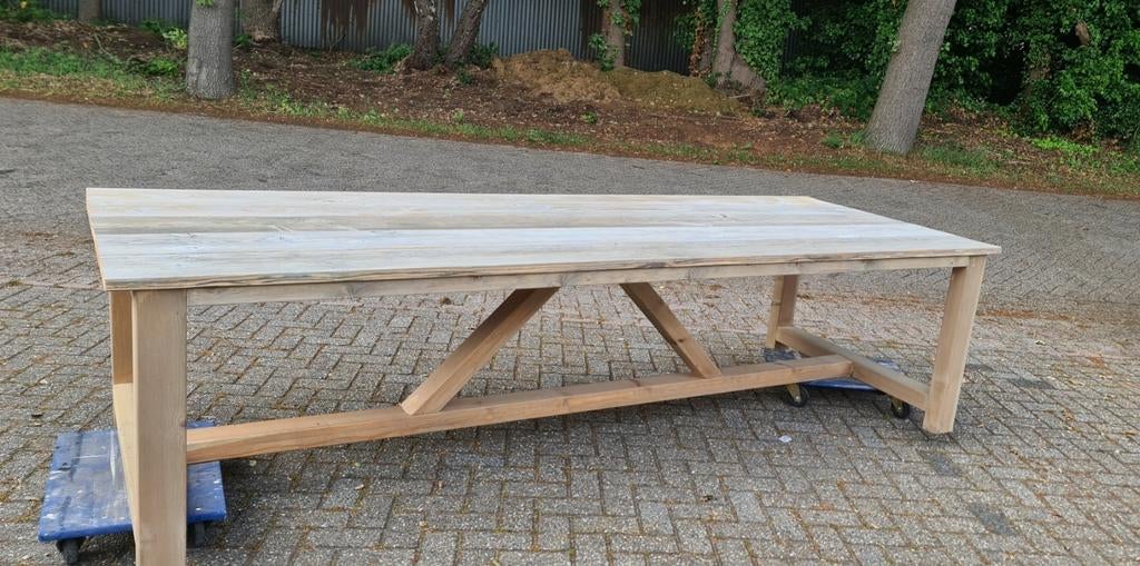 Kloostertafel outside 110x290, Tuin en Terras, Ophalen, Info@wittetafel.nl, Nieuw, Raamstraat 2u 5831AT boxmeer