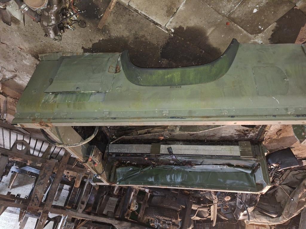 Landrover wolf achterbak pick up dak en schutbord, Auto-onderdelen, Ophalen of Verzenden, Bumper