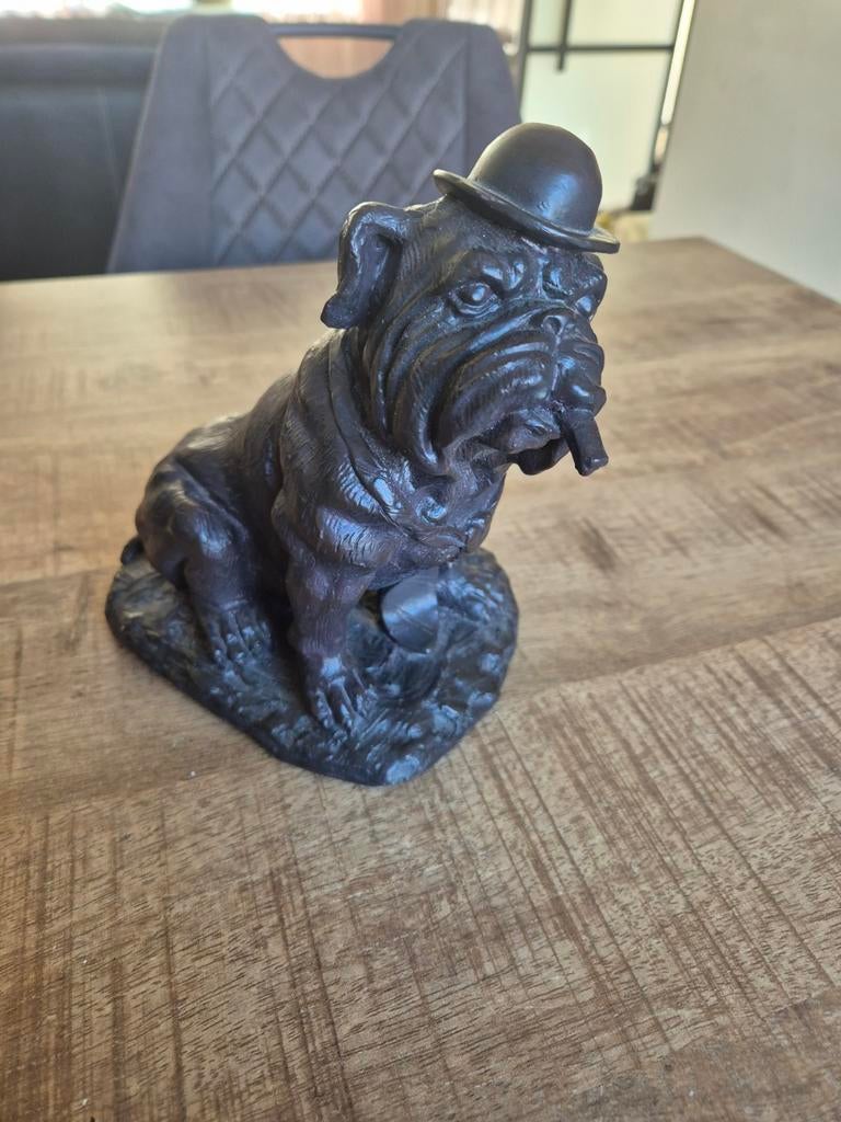 Engelse Winston Churchill bulldog beeld, Ophalen of Verzenden