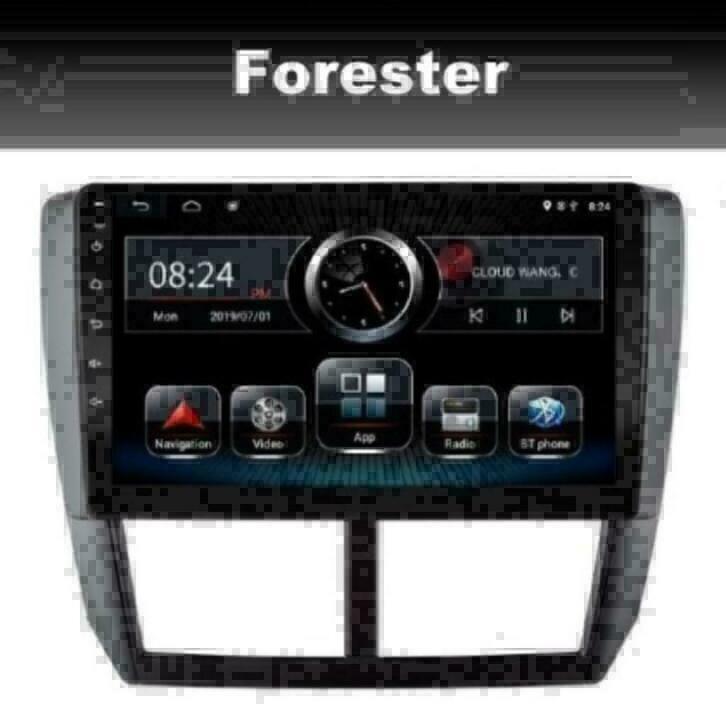Subaru Forester 2008-2013 radio navigatie android 9 wifi dab, Ophalen of Verzenden, Nieuw