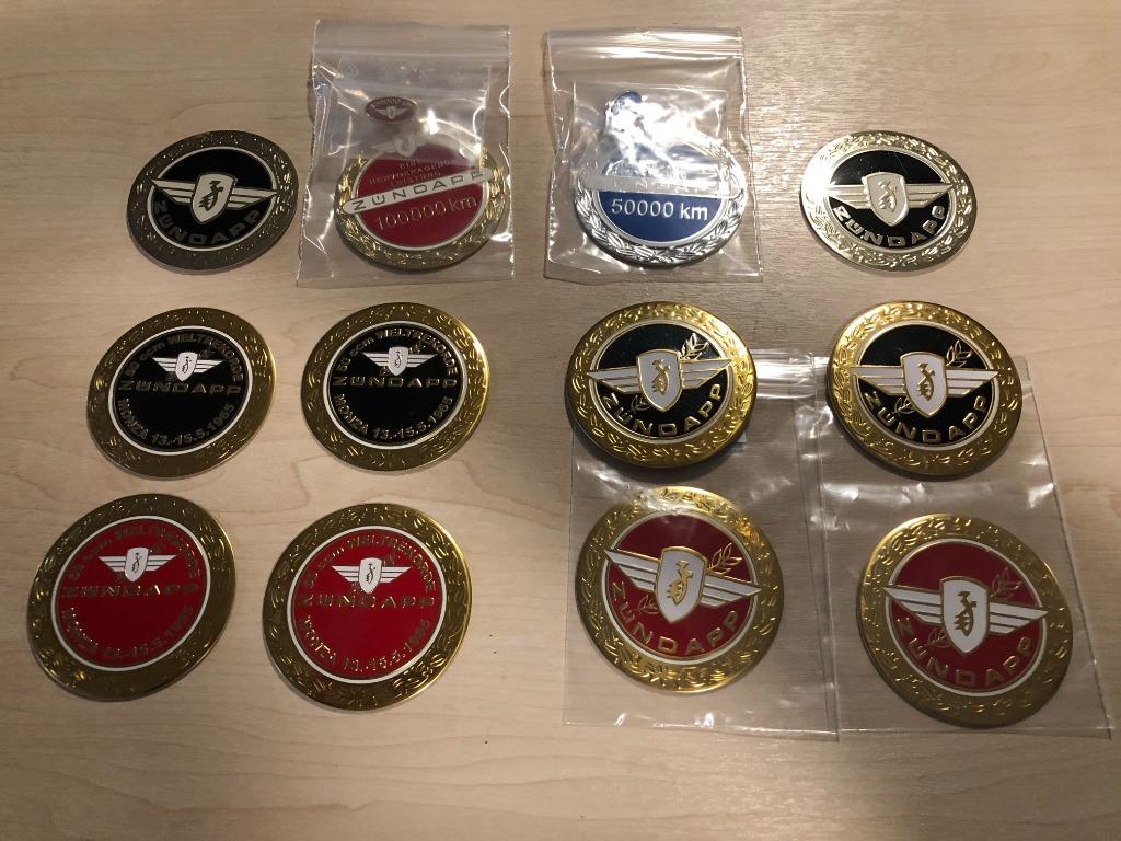 ZUNDAPP EMBLEEM EN STICKER, Ophalen of Verzenden, Nieuw, Overige typen