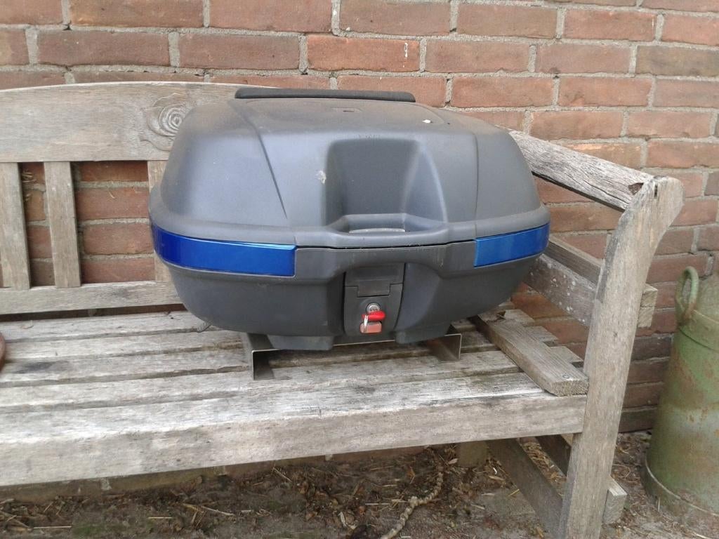 Mooie kist koffer voor motor quad scooter etc, Ophalen, Gebruikt
