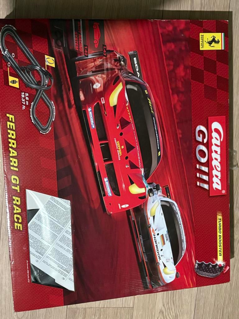 Ferrari Racebaan - Carrera GO!!!, Racebaan, Carrera, Ophalen of Verzenden, Zo goed als nieuw