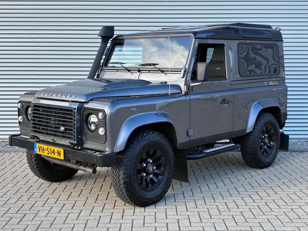 Land Rover Defender 90 2.2 TDCI Hard Top X-Tech/ Orig. NL, Auto's, Land Rover, Euro 5, Zwart, 4 cilinders, Leder en Stof