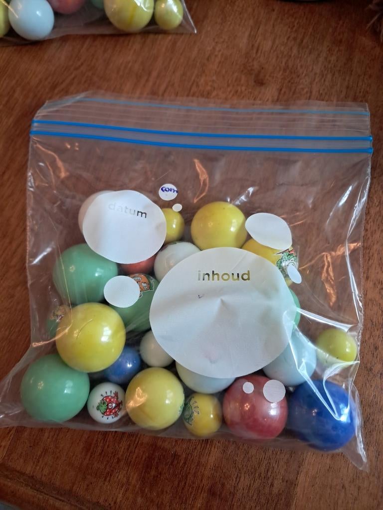 Marble Maniacs plus knikkers complete set zonder doos, Ophalen of Verzenden, Zo goed als nieuw