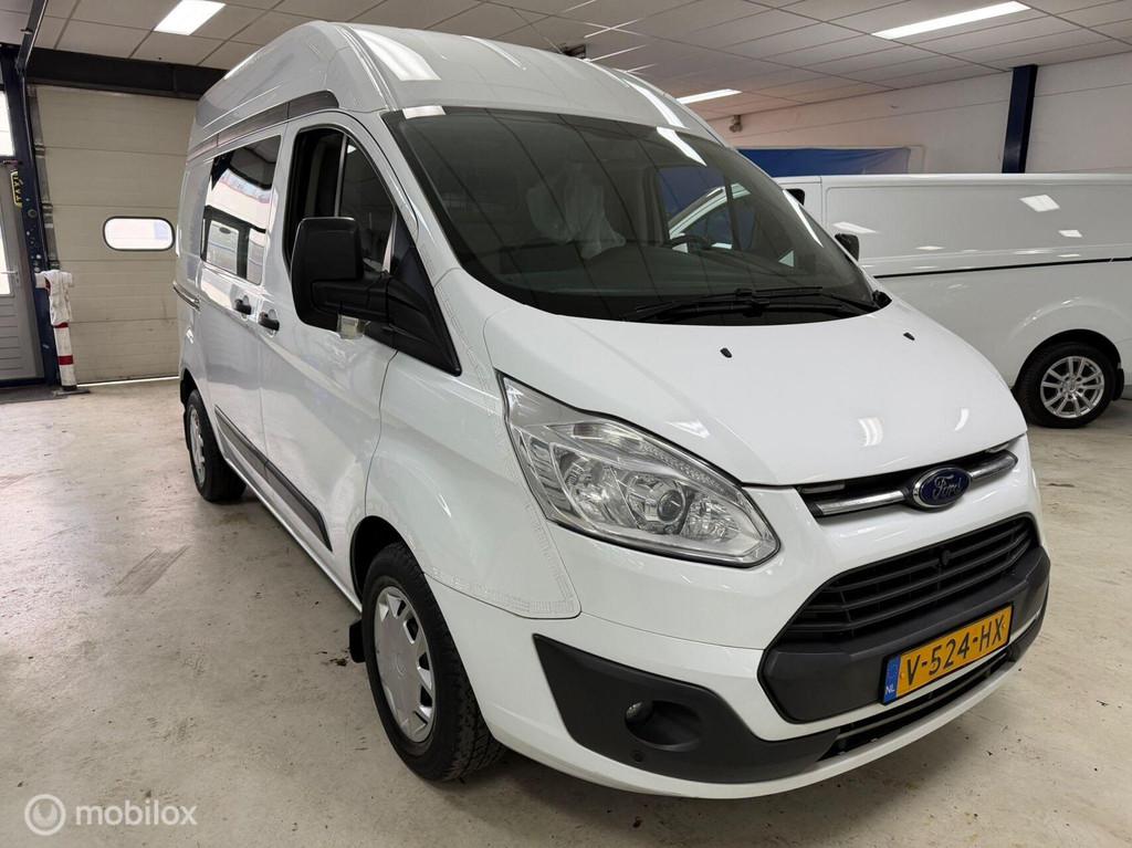 Ford Transit Custom 270 2.0 TDCI L1H2 Trend, Auto's, 4 cilinders, Wit, Origineel Nederlands, Bedrijf