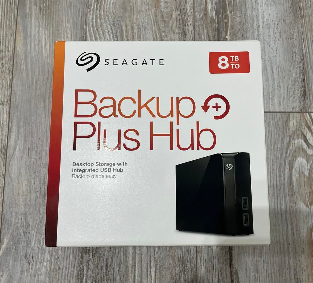 Seagate - HDD Enclosure for 3.5 inch drive | USB 3.0, Computers en Software, HDD, 16TB, Ophalen of Verzenden, Zo goed als nieuw
