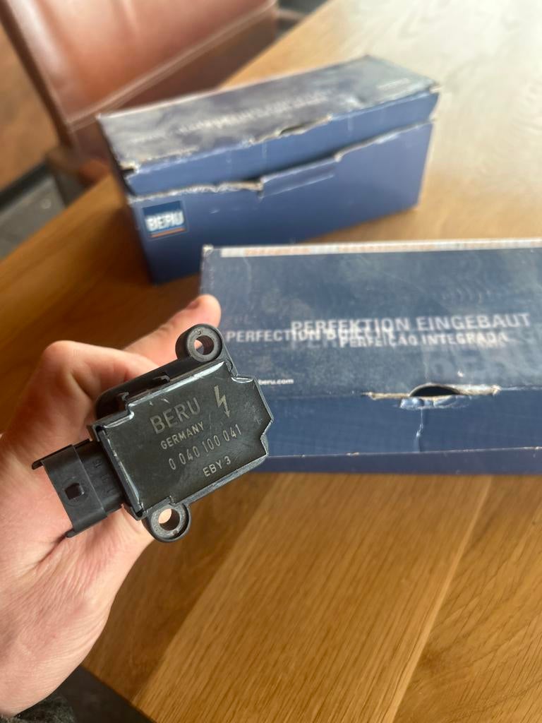4x Bobine Mercedes W201 Gebruikt, Ophalen of Verzenden, Gebruikt, Mercedes-Benz