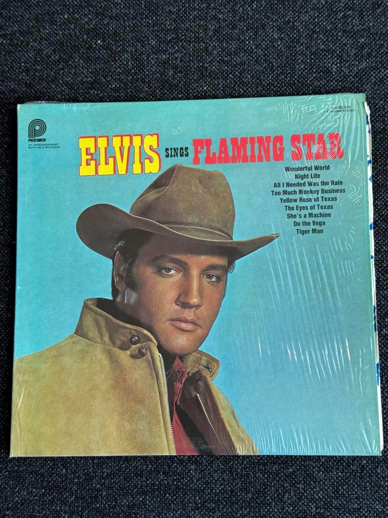 Elvis Presley - Flaming Star LP, Ophalen, Gebruikt, 12 inch