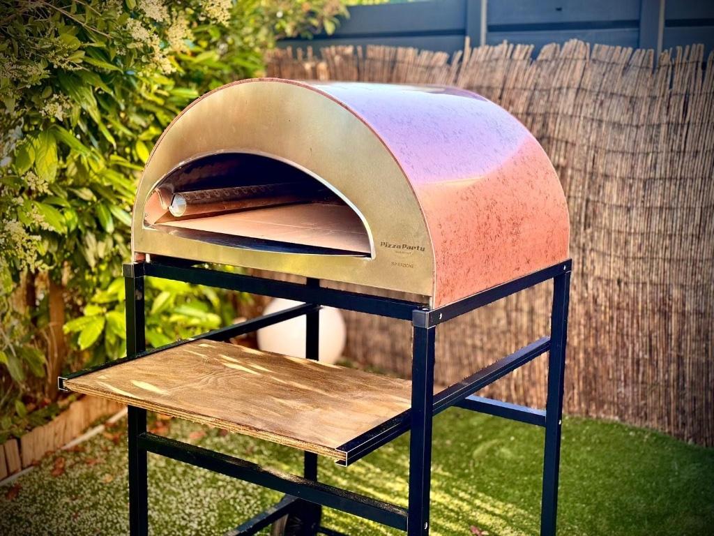 Pizza Party Ispirazione Pizzaoven op gas 4 pizza's!, Tuin en Terras, Pizzaovens, Nieuw, Ophalen of Verzenden