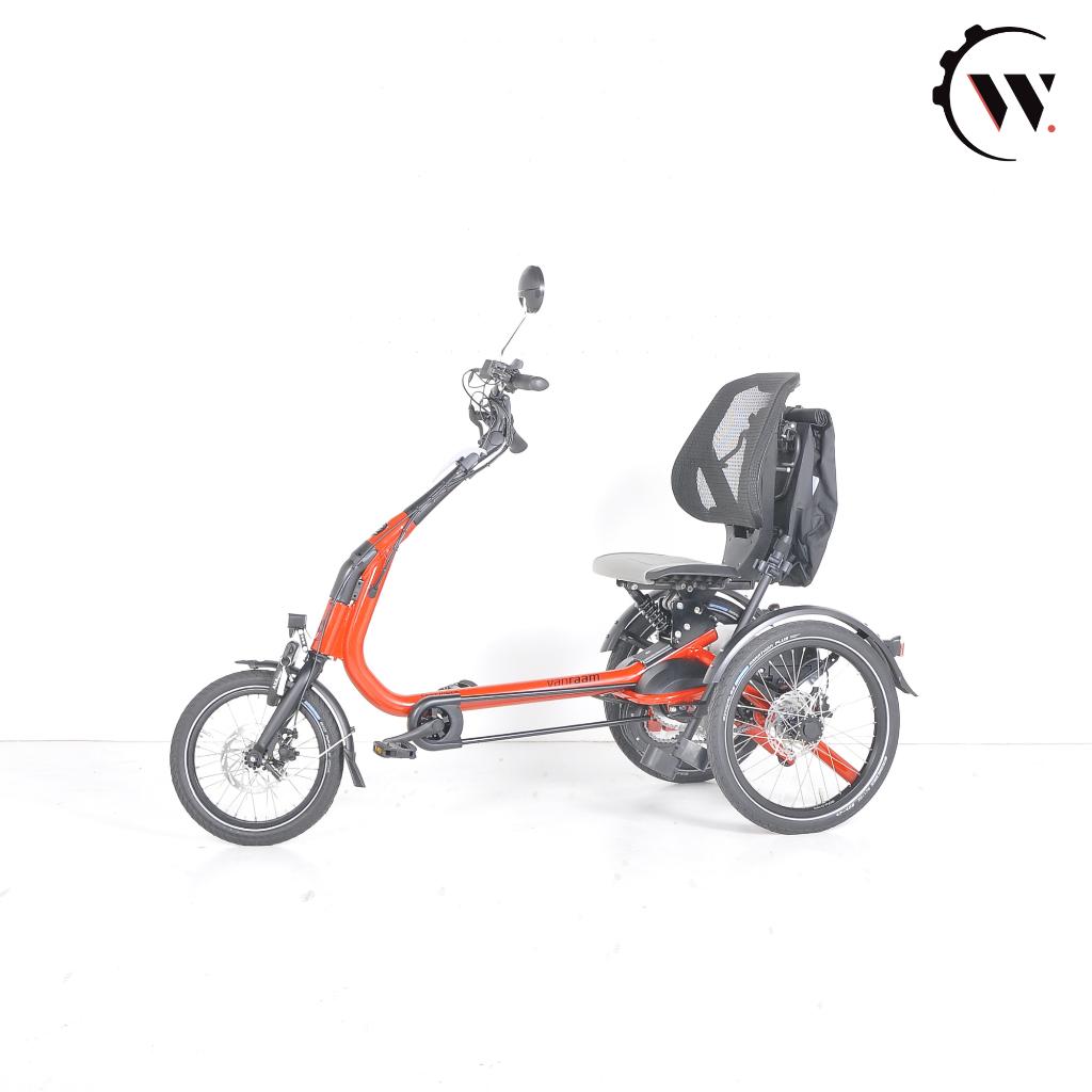 Van Raam Easy Rider Compact Signaalrood Driewieler Fiets, Fietsen en Brommers, Fietsen | Driewielfietsen, Ophalen, Nieuw, Van Raam