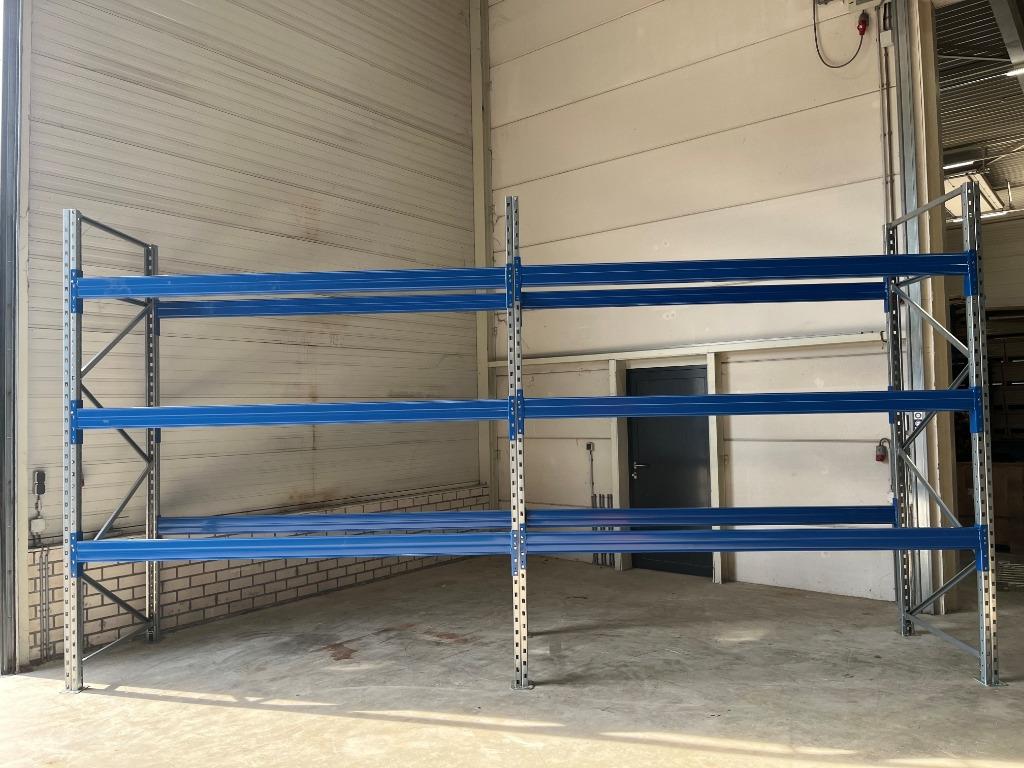 Palletstelling magazijnstelling stelling set 11 mtr. koopje!, Ophalen