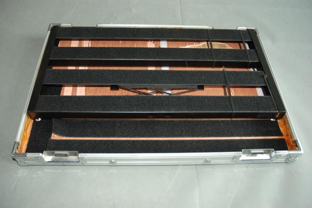 Inox Floorboard in flightcase van rockcase by warwick, Gebruikt, ., Inox, .