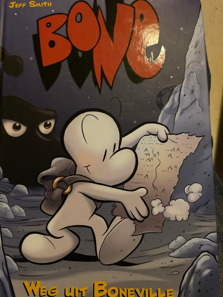 Bone: Weg uit Boneville - Jeff Smith, Boeken, Stripboeken, Eén stripboek, Ophalen of Verzenden, Zo goed als nieuw