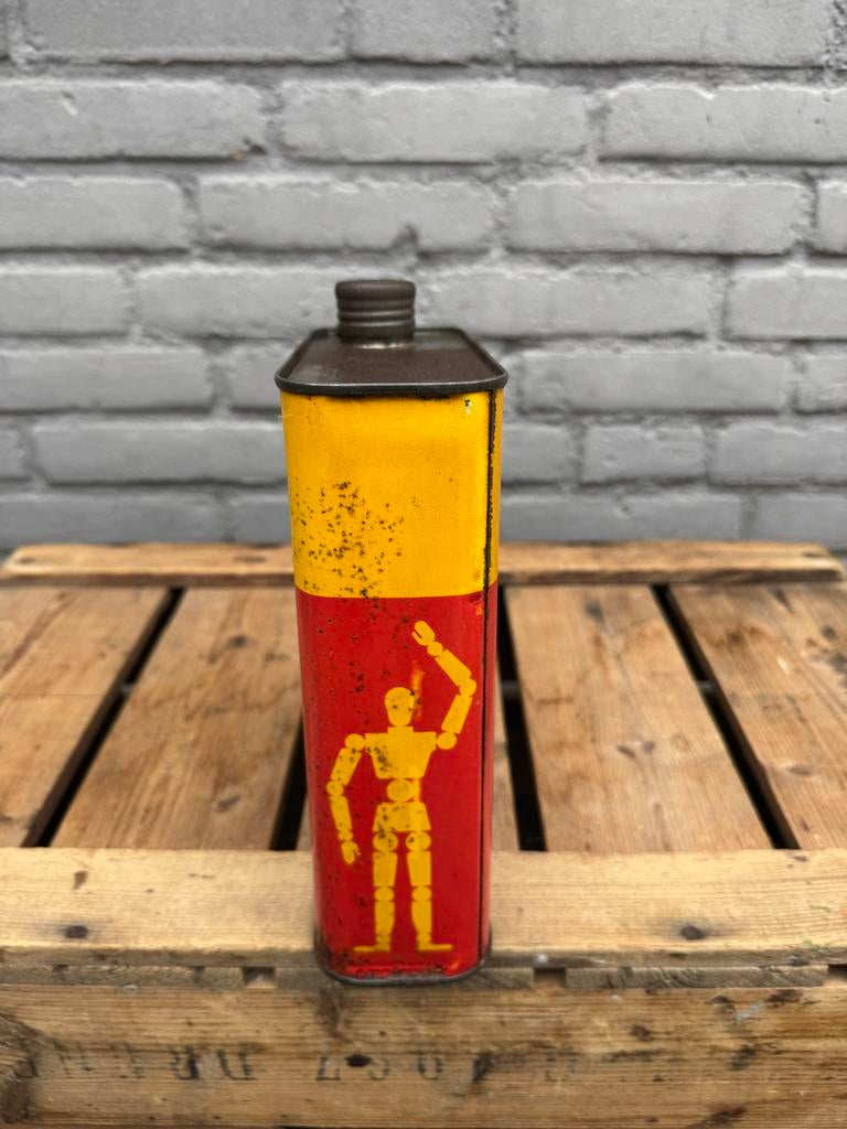 Vintage Shell Olie Blik - Zeldzaam!, Verzamelen, Ophalen, Gebruikt, Overige, Overige merken