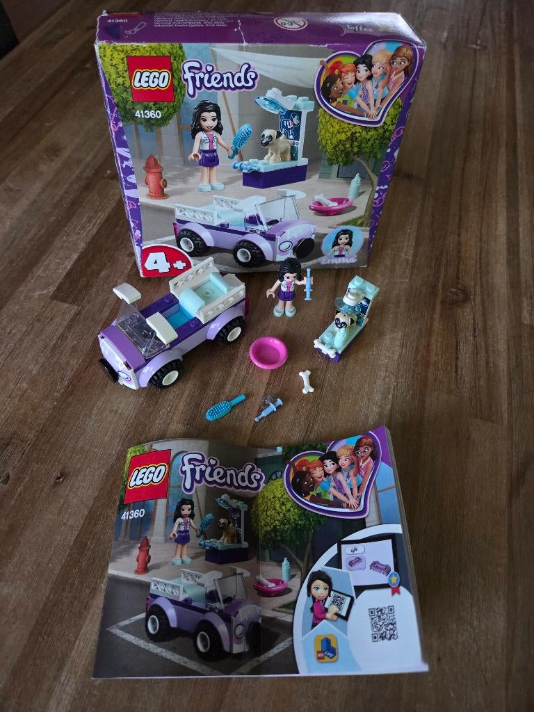Lego Friends 41360 Emma, Ophalen of Verzenden, Gebruikt, Complete set, Lego