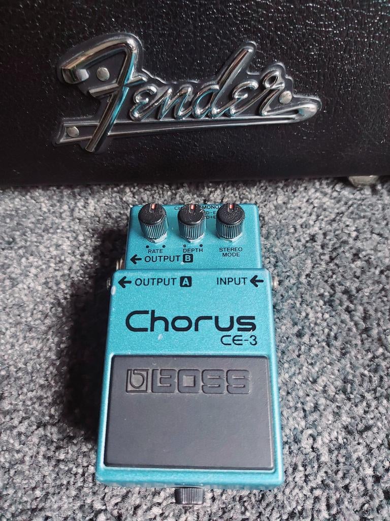 Boss CE-3 Chorus Pedal - Klassieker!, Muziek en Instrumenten, Effecten, Ophalen of Verzenden, Gebruikt, Chorus