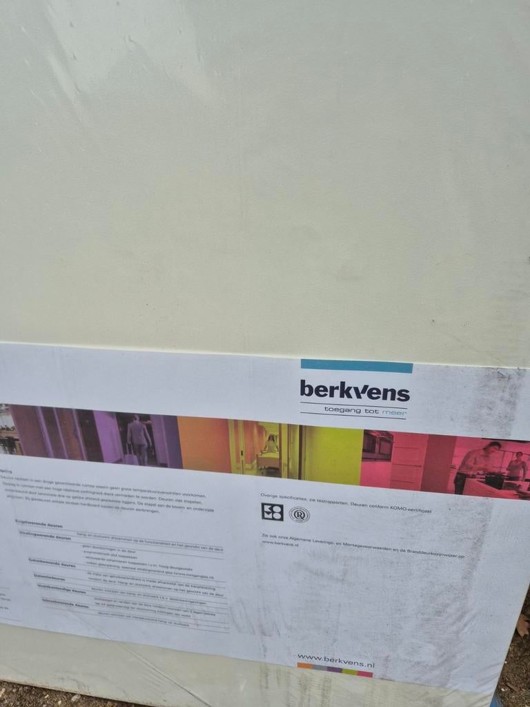 83x201,5cm brandwerende deur 30min incl glas, Ophalen, 80 tot 100 cm, ., Binnendeur