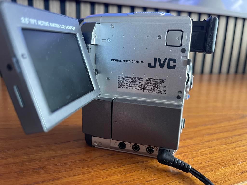 JVC MiniDV videocamera, Audio, Tv en Foto, Videocamera's Digitaal, Mini dv, Gebruikt, JVC, 20x of meer