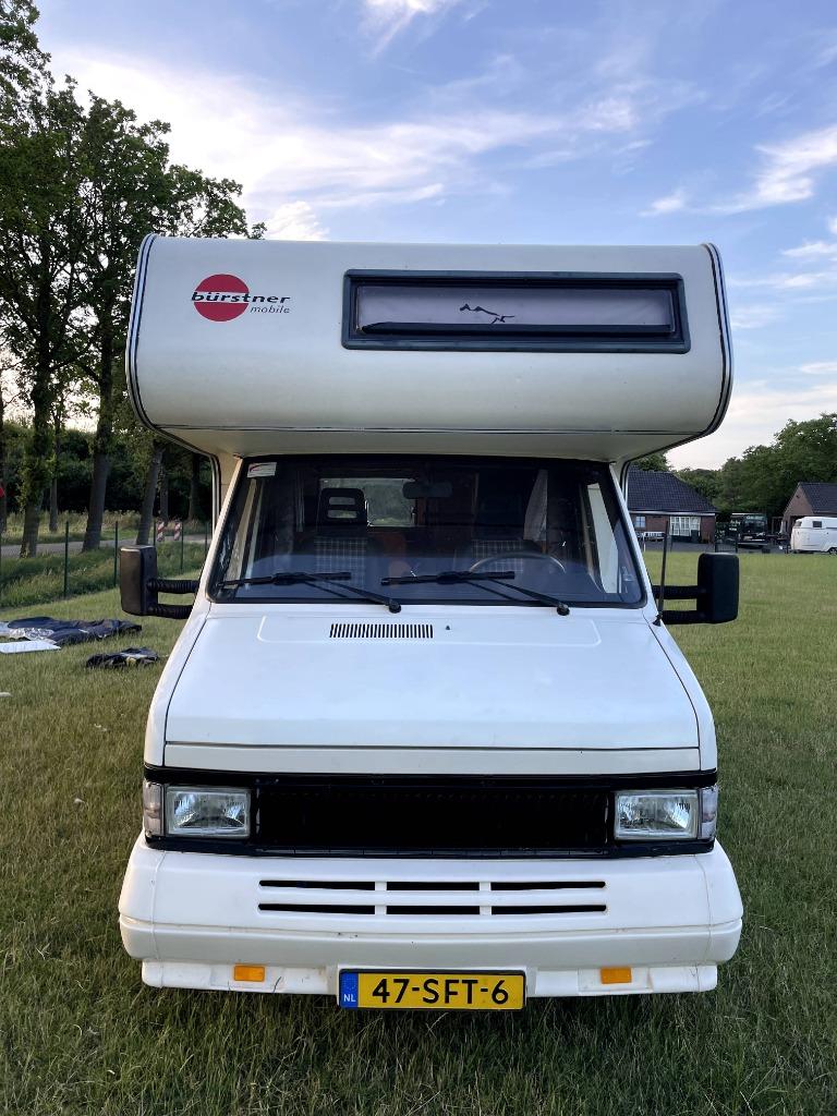 5p Fiat 290 camper met airco en alkoof te huur