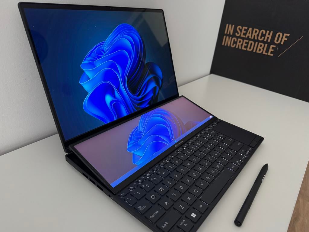 ASUS ZenBook Pro Duo – i9 / 32GB / 1TB / OLED, Computers en Software, Windows Laptops, Ophalen, Met touchscreen, Zo goed als nieuw
