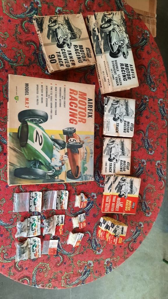 Oude Airfix Racebaan Winkel Voorraad, Kinderen en Baby's, Speelgoed | Racebanen, Racebaan, Nieuw, Elektrisch, Ophalen