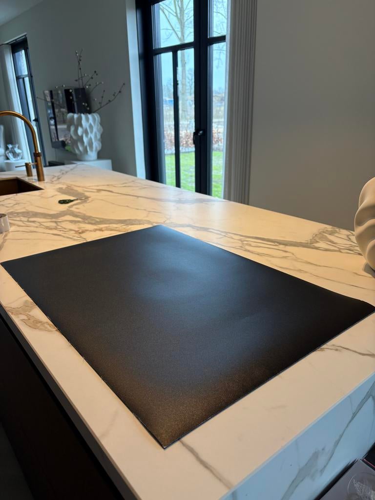 Kookplaatbeschermer 76 x 51,5 cm - Zwart voor Bora Pure, Ophalen of Verzenden, Nieuw