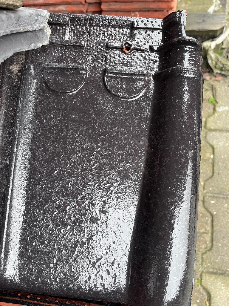 Keramisch kleidakpan van KORAMIC - Pottelberg (312 stuks), Doe-het-zelf en Verbouw, Dakpannen en Dakbedekking, Ophalen, Gebruikt