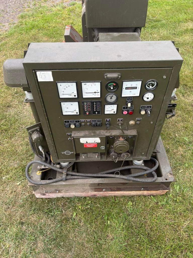 10 KVA Aggregaat 230 Volt Hatz diesel generator, Doe-het-zelf en Verbouw, Aggregaten, Ophalen, Zo goed als nieuw, Dieselolie
