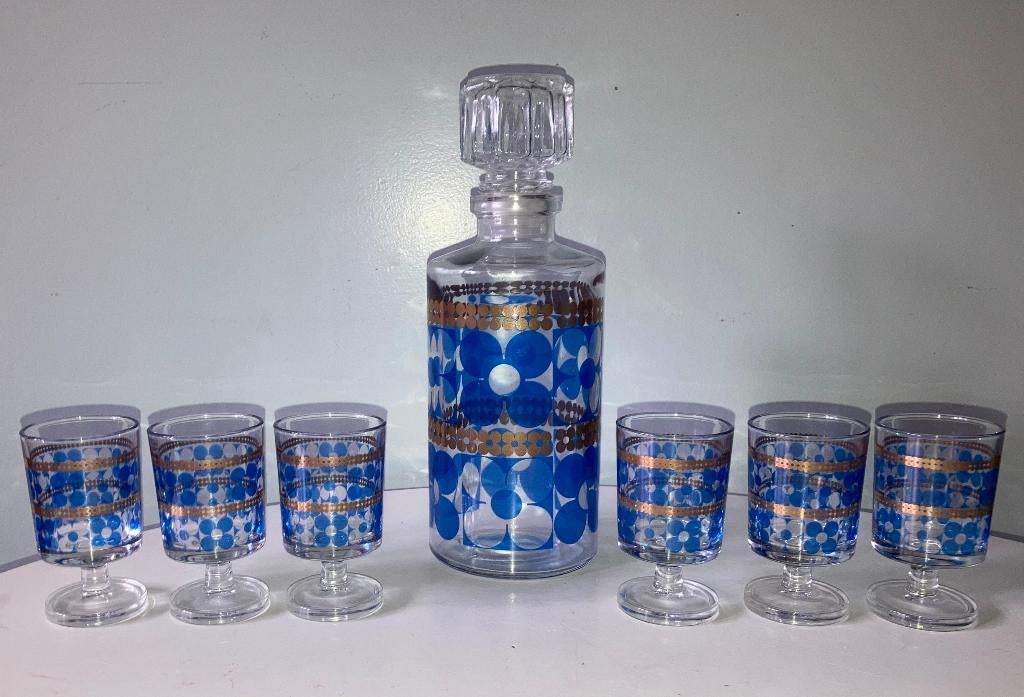 Vintage karaf set France, Ophalen of Verzenden