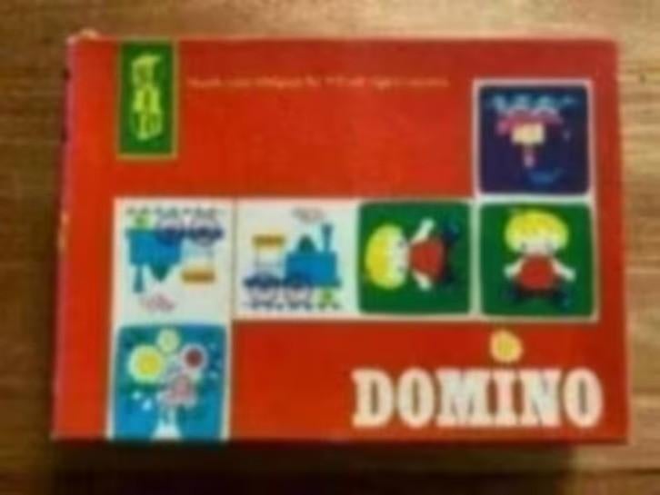 Domino spel vintage ( SIO), Verzamelen, Ophalen of Verzenden, Gebruikt