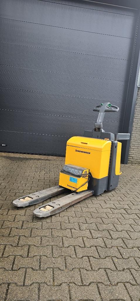 2005-Jungheinrich ERE elektrische pompwagen-2000 kg-accu2021, Doe-het-zelf en Verbouw, Palletwagens en Pompwagens, Ophalen, Gebruikt