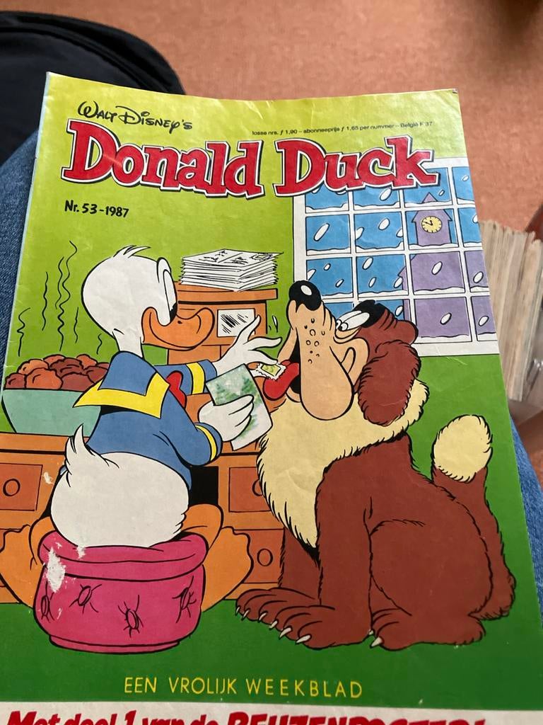 Donald Duck jaargang 1987, Eén stripboek, Ophalen, Gelezen