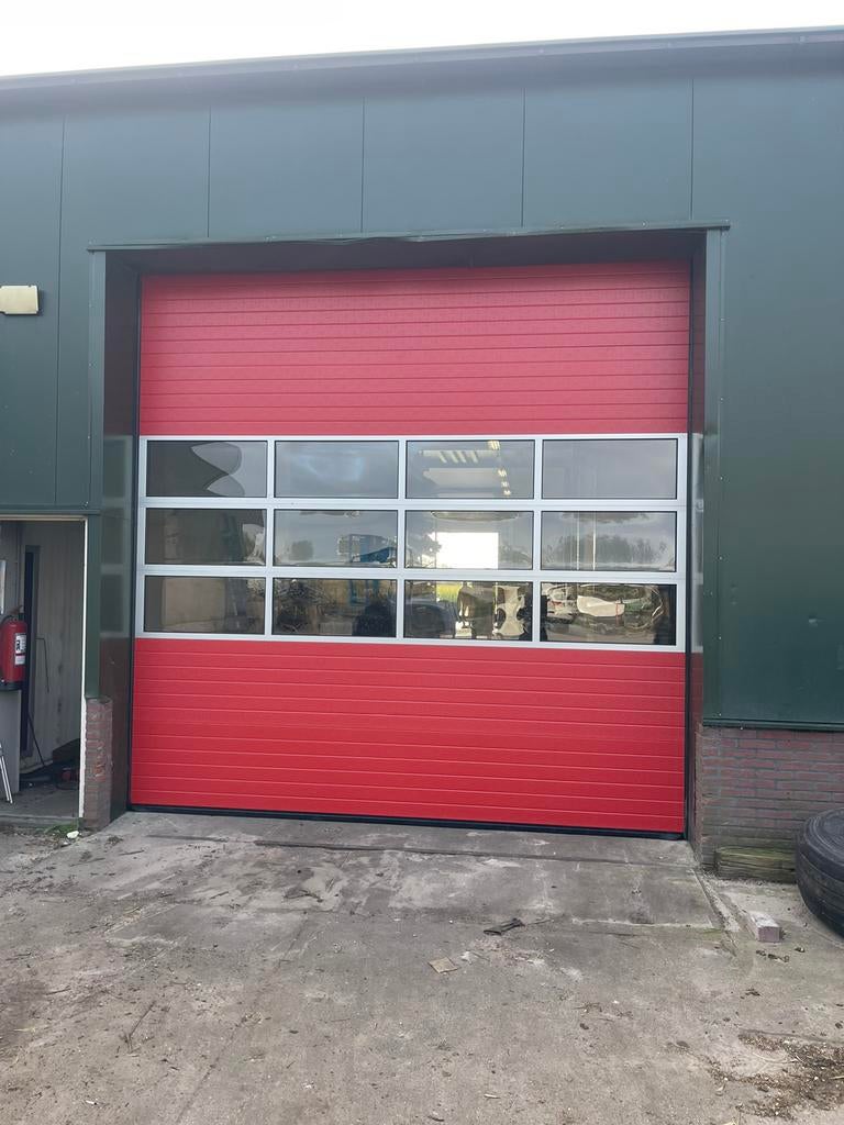 Nieuwe alle maten deur, deuren, roldeuren, garagedeuren NL, Glas, Ophalen of Verzenden, Vouwdeur, 120 cm of meer