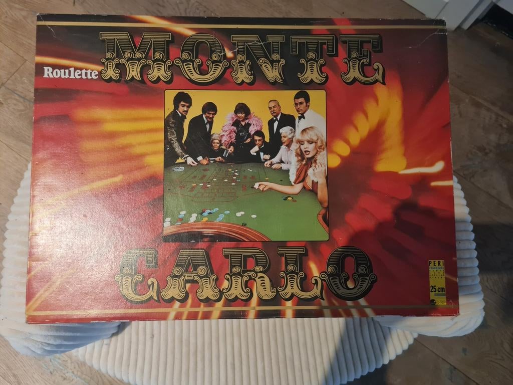 Peri Monte Carlo roulettespel zgan, Ophalen of Verzenden